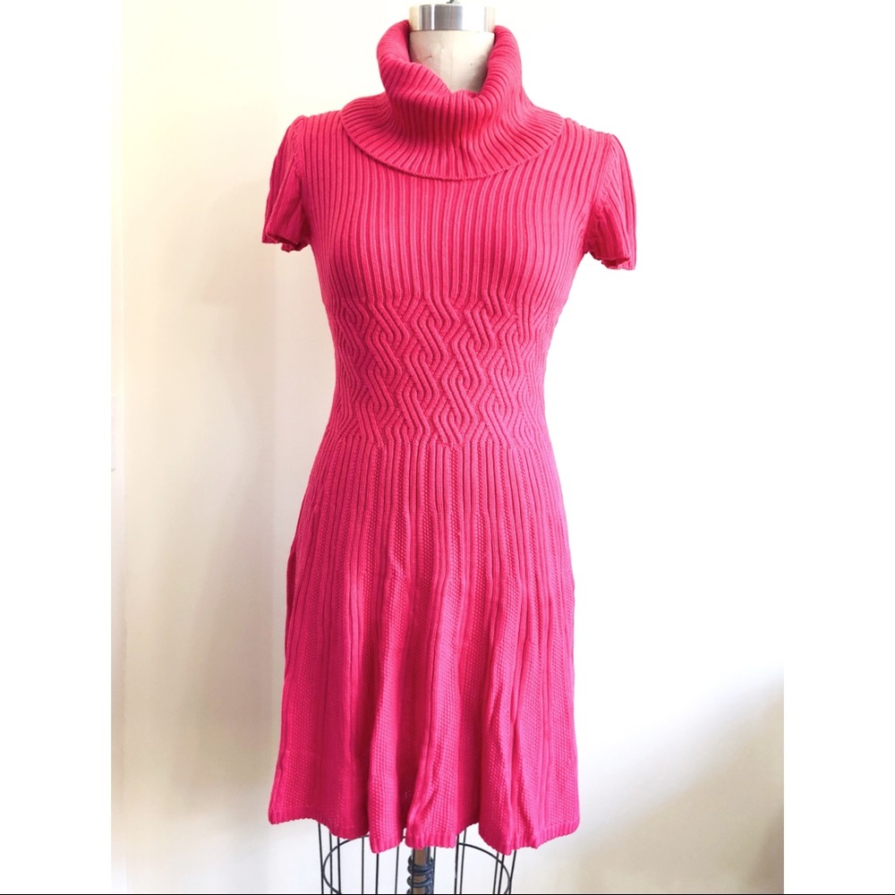 Eliza J Flared Sweater Dress